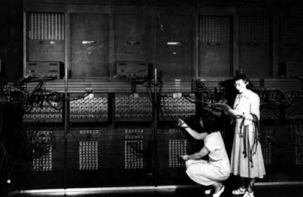 ENIAC computer programmed by women computers