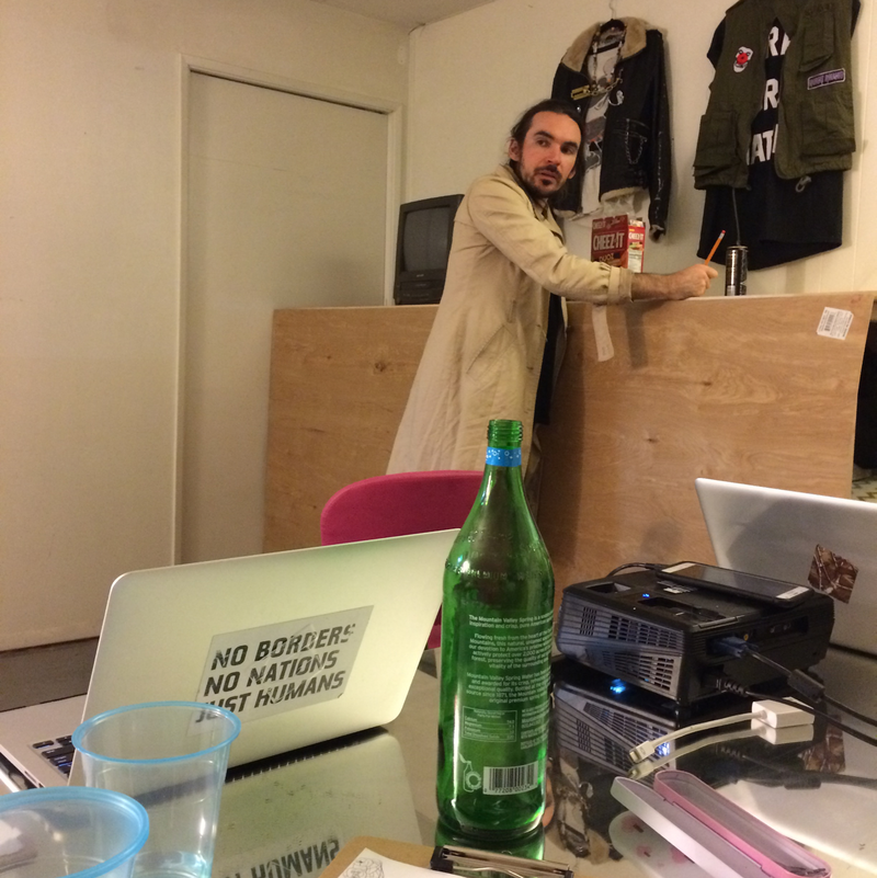 Brandon at our studio office