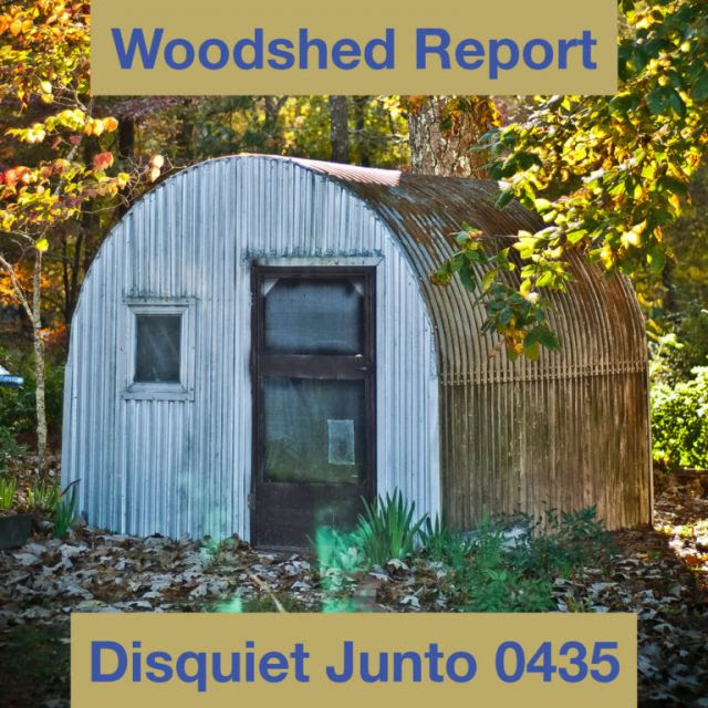 Disquiet Junto Woodshed project