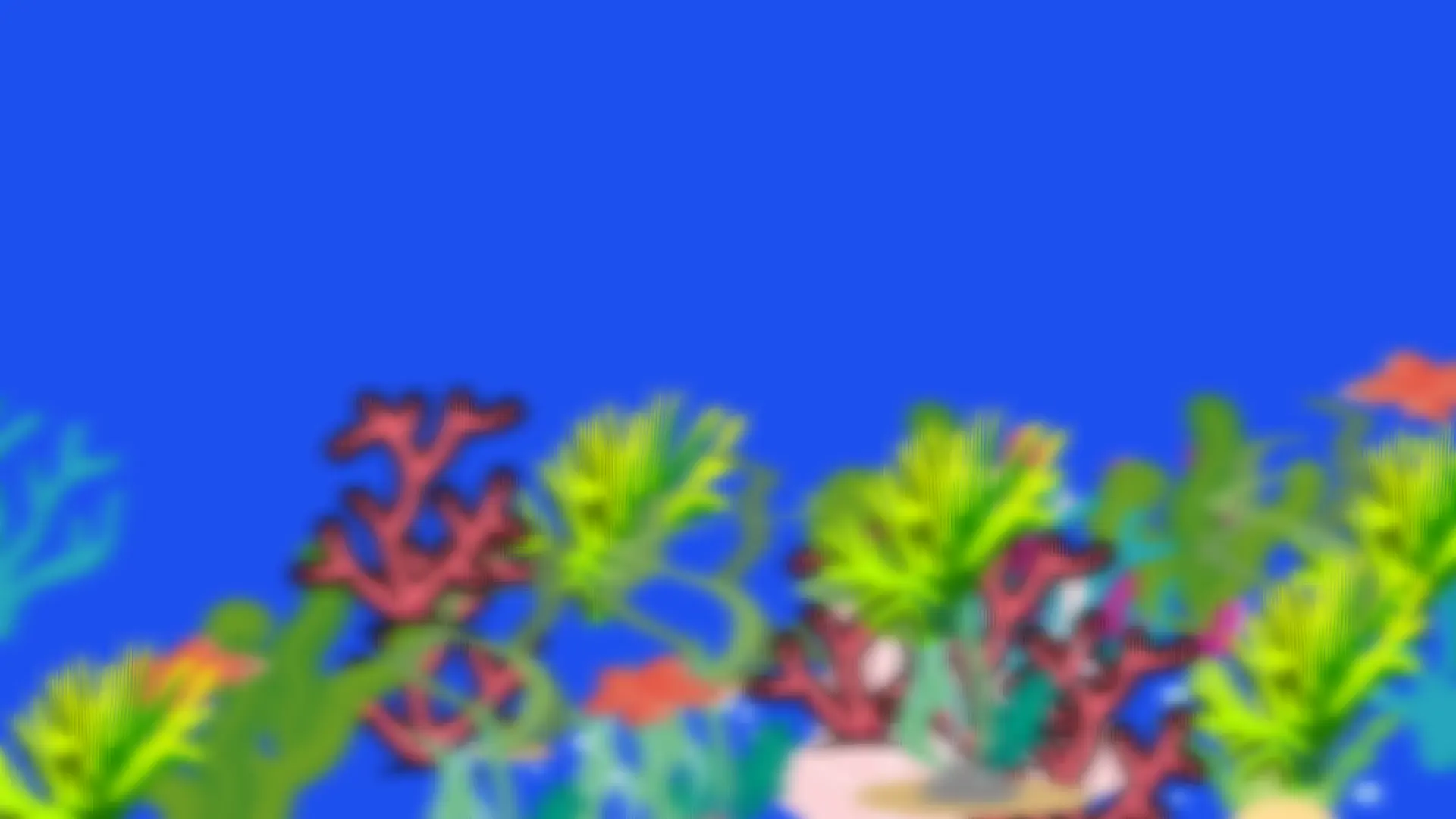 A blurry little acquarium simulator, coded in L5 A blurry acquarium in L5