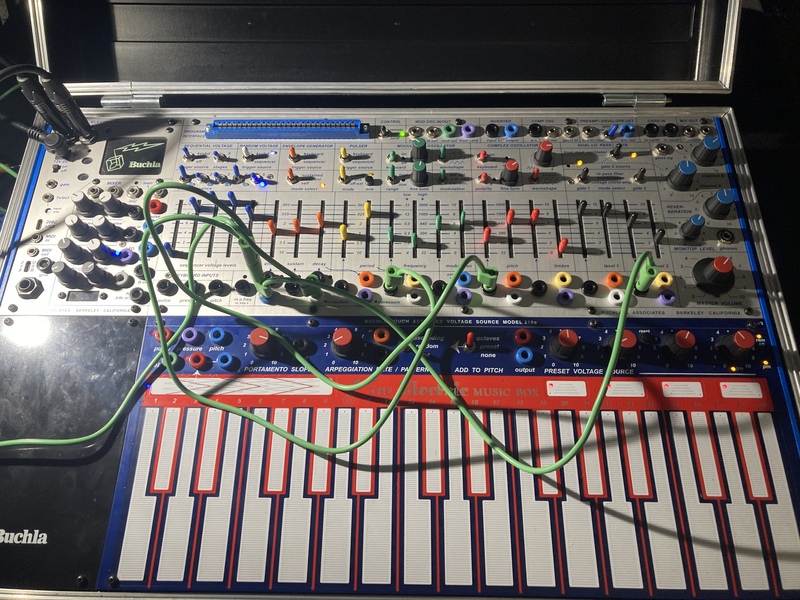 Patching the Buchla Music Easel Buchla music easel patching