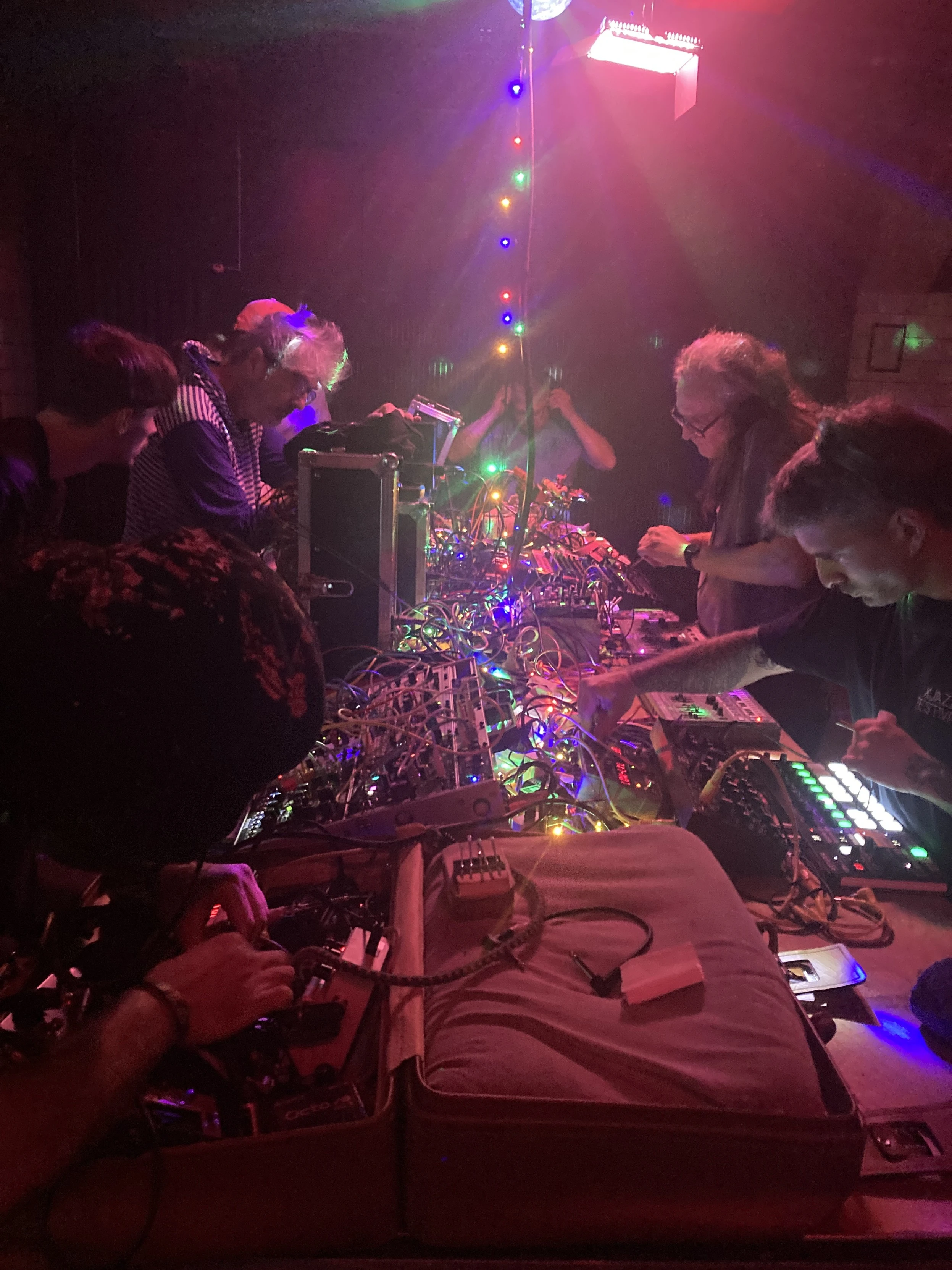 Synths and players lined up at OHM