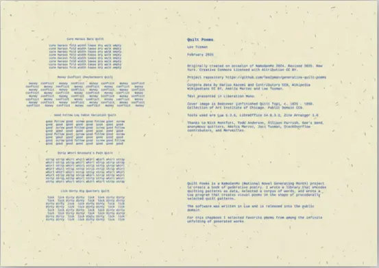 Mockup of a riso-printed sheet page