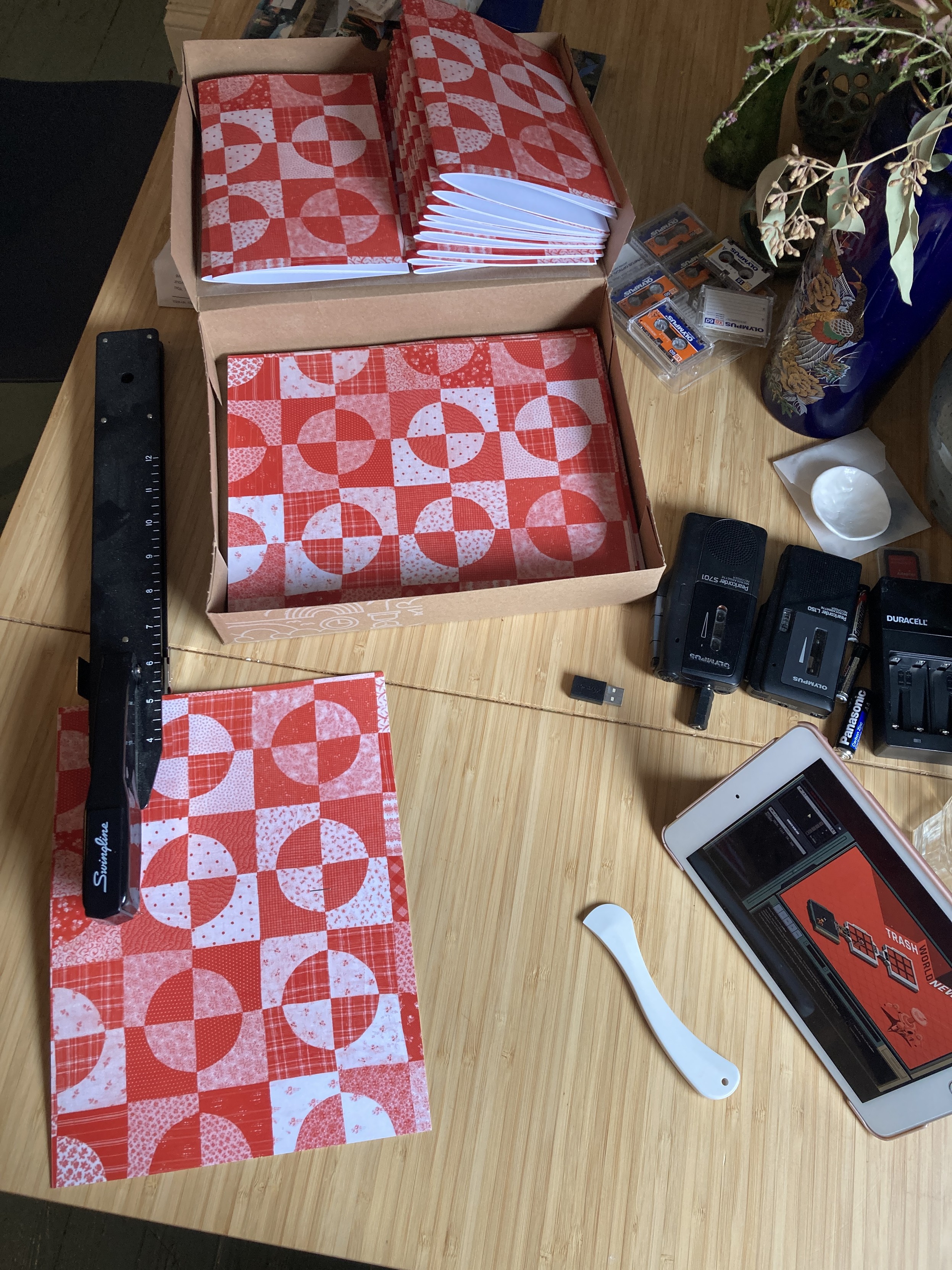 assembling the quilt poems chapbook zine