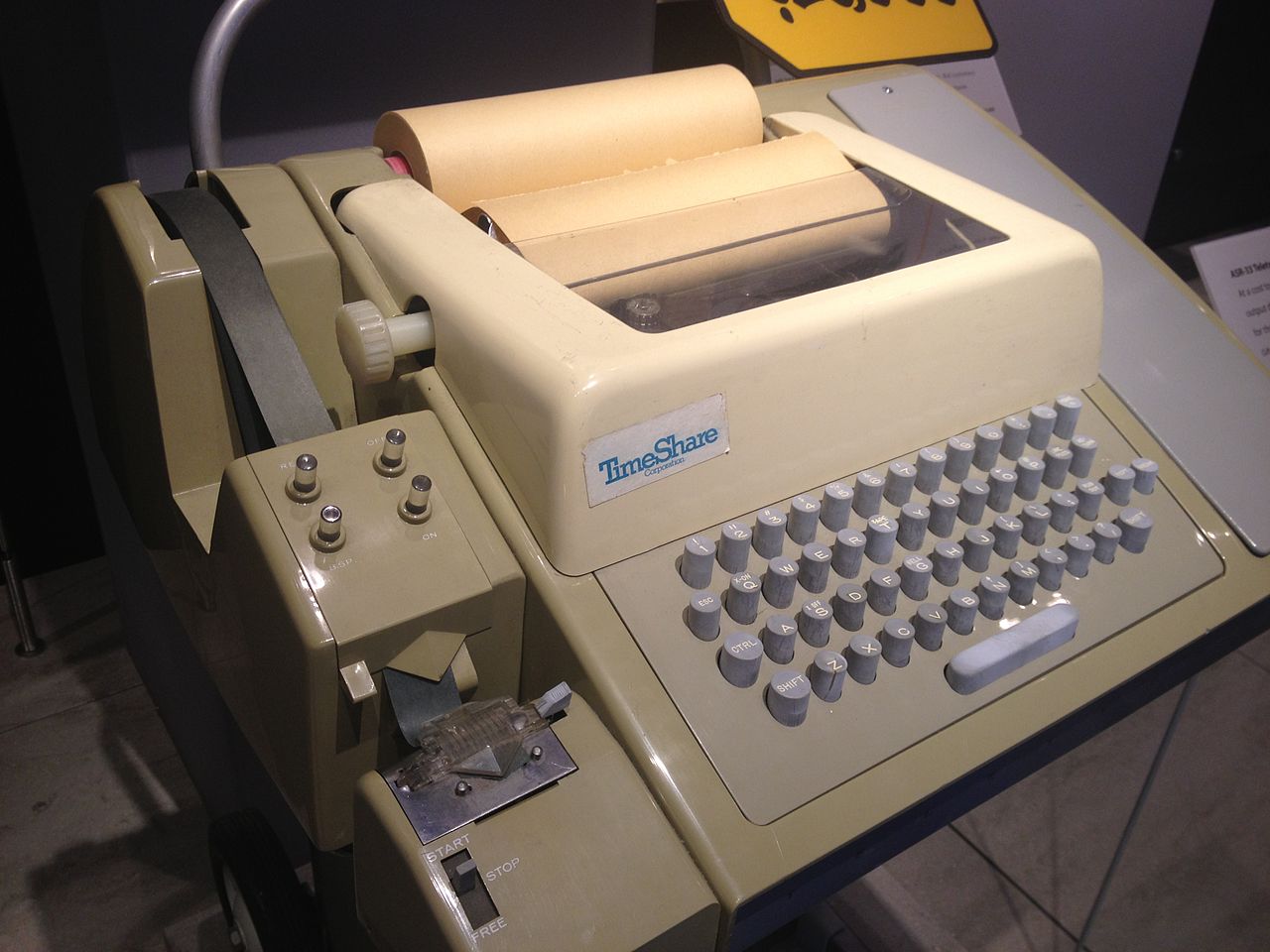 teletype machine