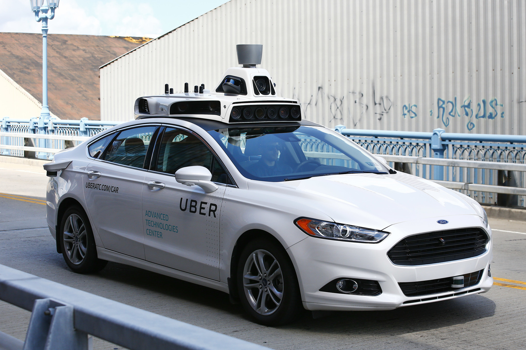 Uber self-driving car